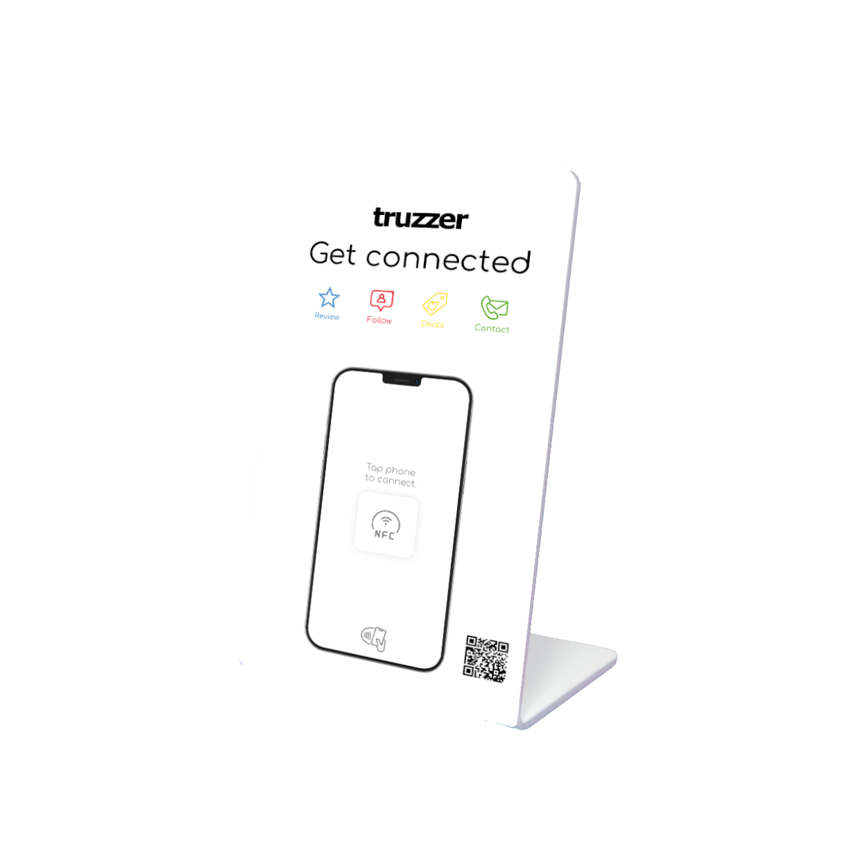 truzzer stand fresh white